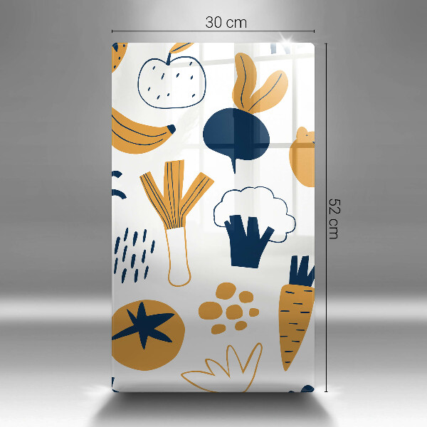 Chopping board glass Food illustration