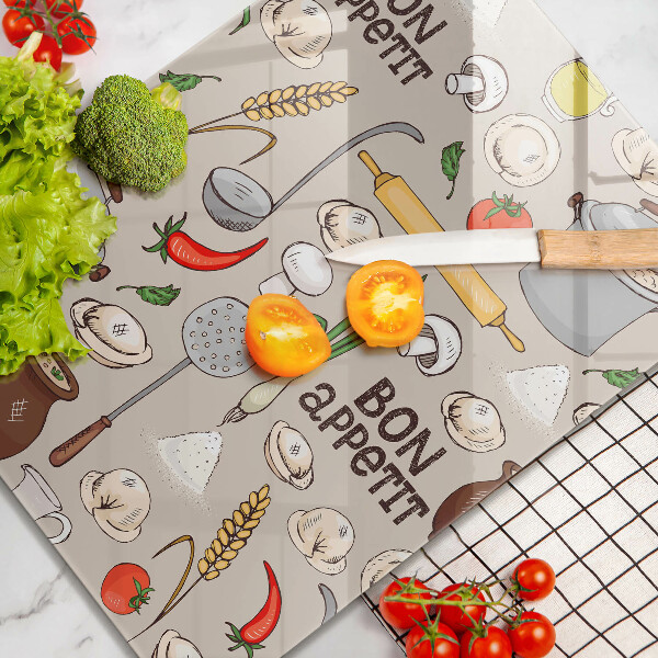 Chopping board glass Kitchen illustration