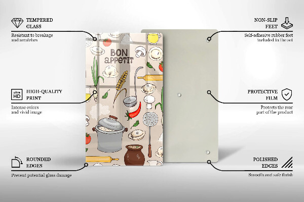 Chopping board glass Kitchen illustration