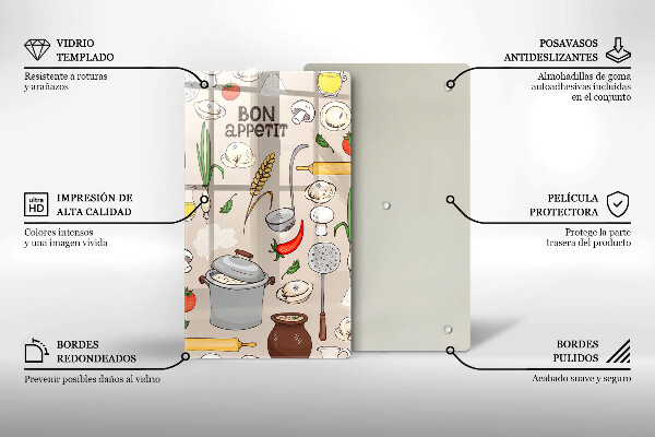 Chopping board glass Kitchen illustration