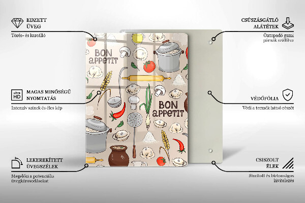 Chopping board glass Kitchen illustration