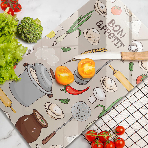 Chopping board glass Kitchen illustration