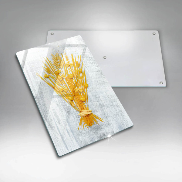 Chopping board glass Pasta