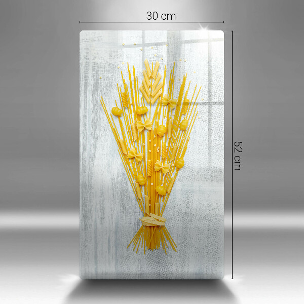Chopping board glass Pasta