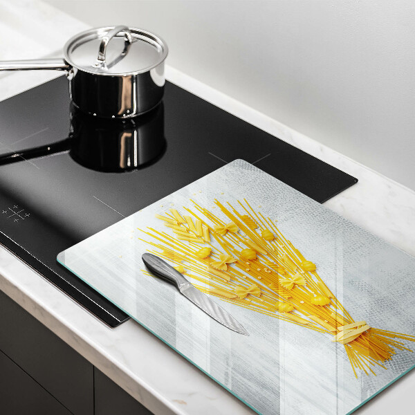 Chopping board glass Pasta