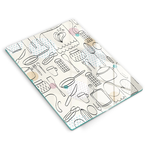 Chopping board glass Kitchen accessories