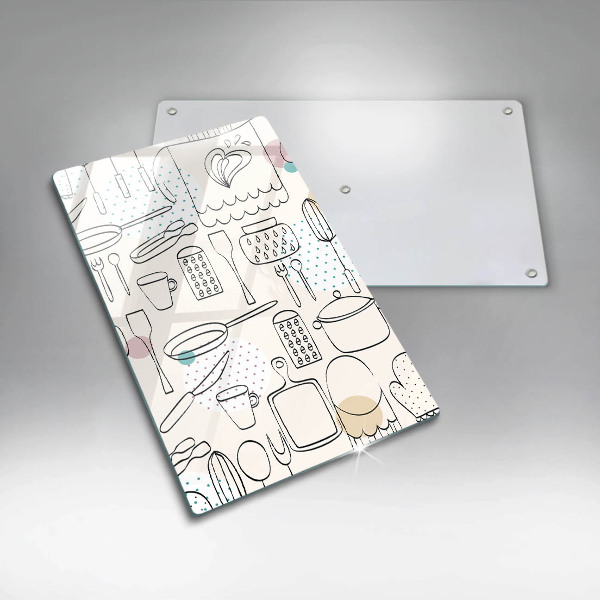 Chopping board glass Kitchen accessories