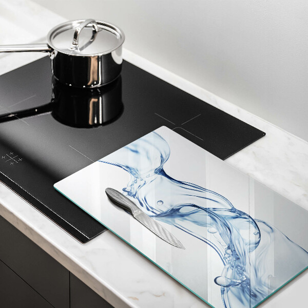 Chopping board glass Clean water