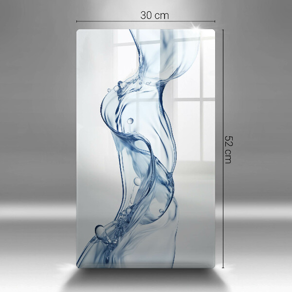 Chopping board glass Clean water