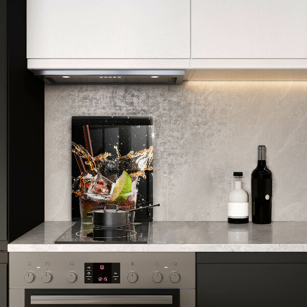 Chopping board glass Ice drink