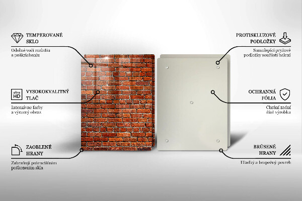 Glass chopping board Wall wall wall