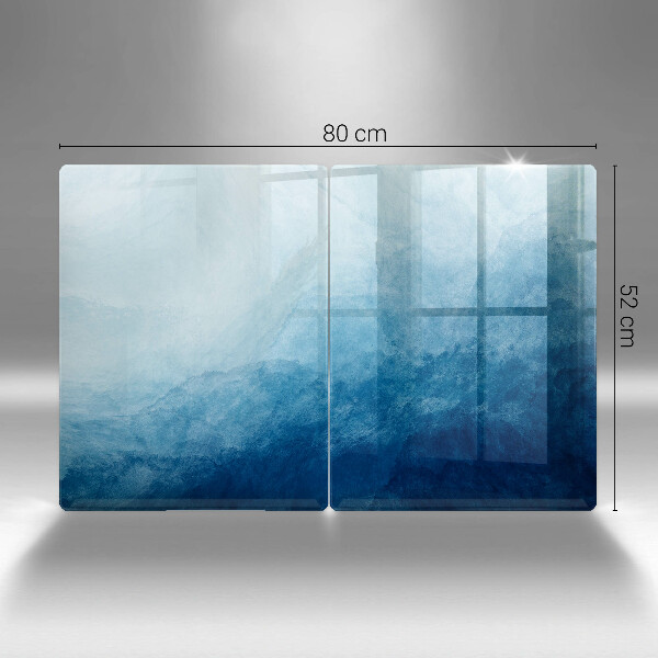 Glass chopping board Abstract background
