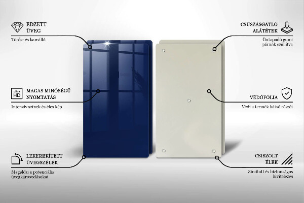 Chopping board Blue color