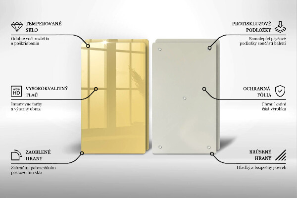 Chopping board Yellow