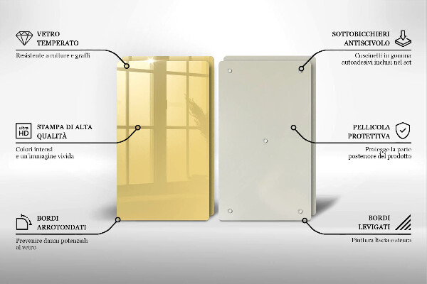 Chopping board Yellow
