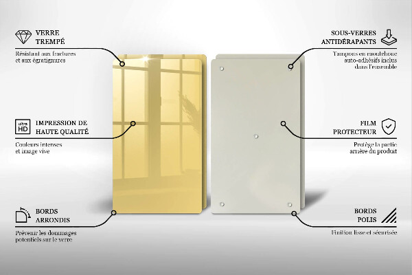 Chopping board Yellow