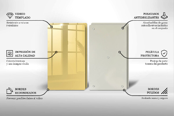 Chopping board Yellow