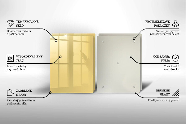 Chopping board Yellow