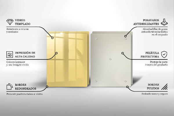 Chopping board Yellow