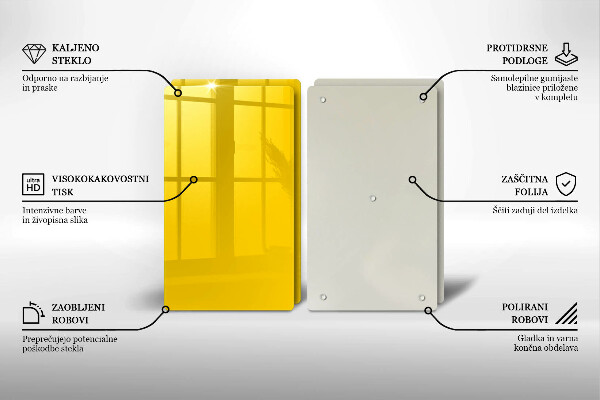 Chopping board Yellow