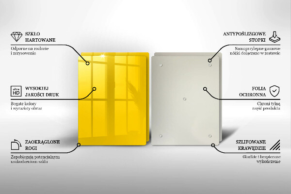Chopping board Yellow