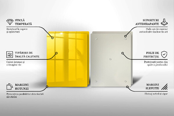 Chopping board Yellow