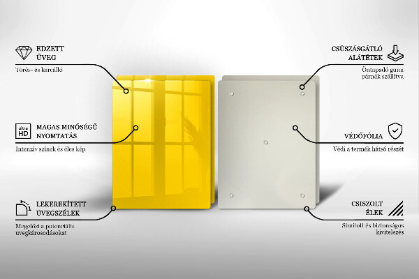Chopping board Yellow