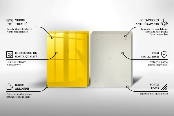 Chopping board Yellow