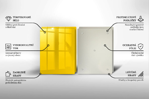 Chopping board Yellow