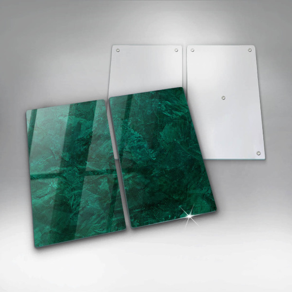 Glass chopping board Stone background texture