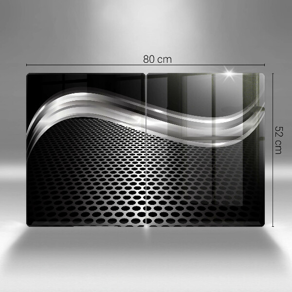 Glass chopping board Metal structure