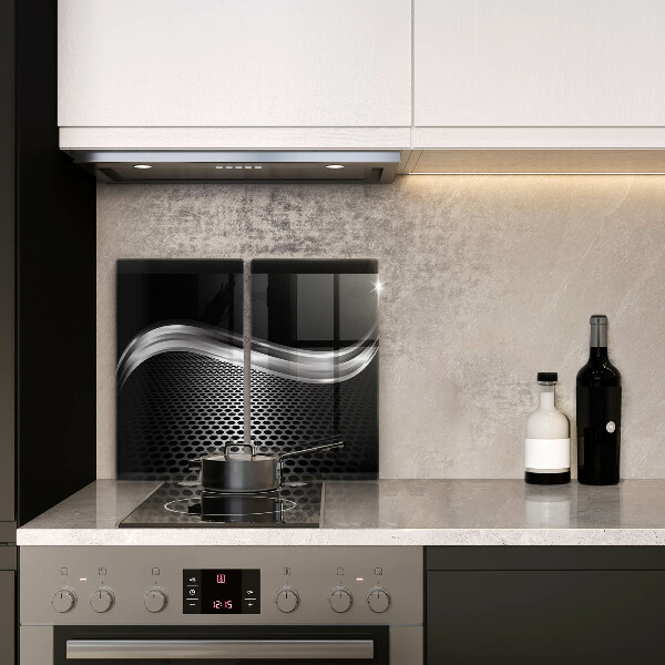 Glass chopping board Metal structure