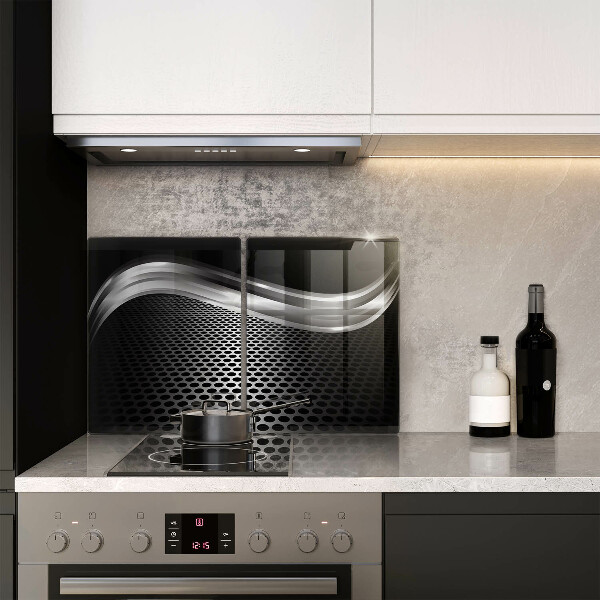 Glass chopping board Metal structure