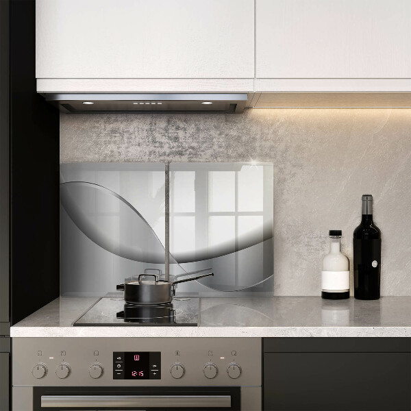 Glass chopping board Abstraction Design lines