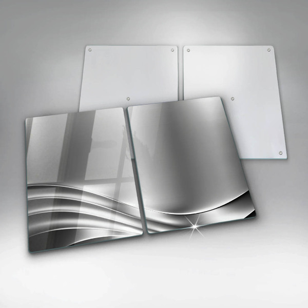 Glass chopping board Metal structure