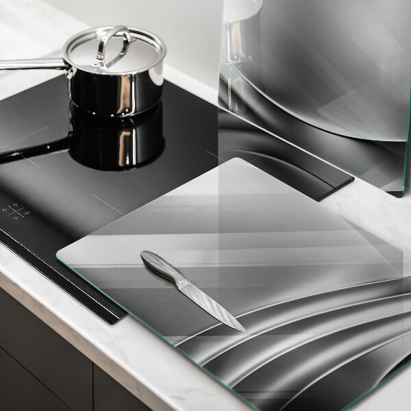 Glass chopping board Metal structure