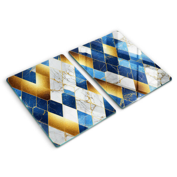 Chopping board Golden Rombs Marble