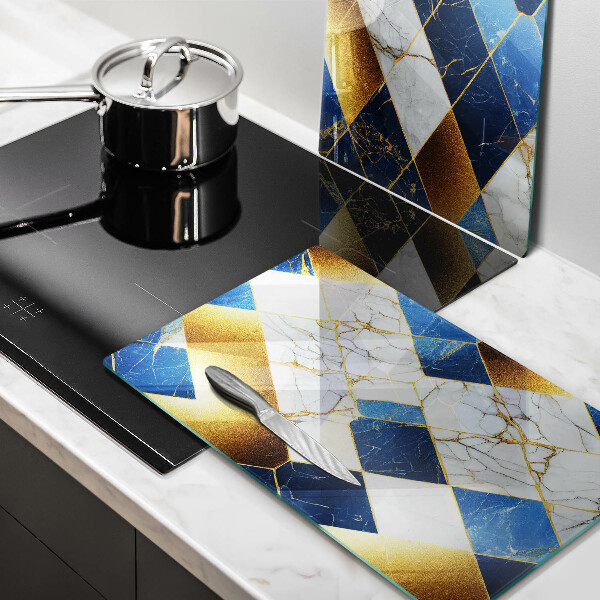 Chopping board Golden Rombs Marble