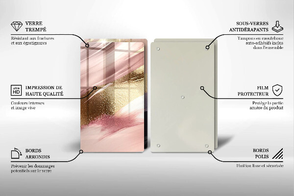 Chopping board Pastel spots