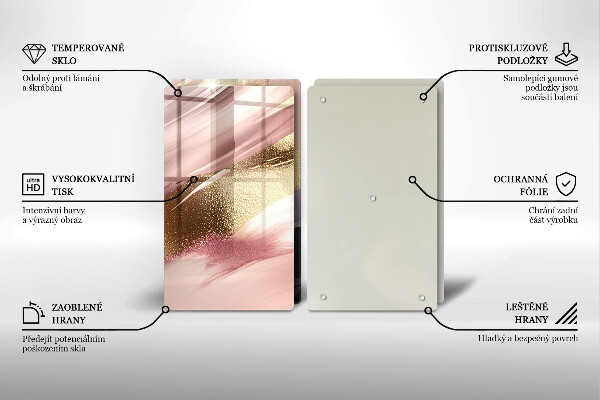 Chopping board Pastel spots