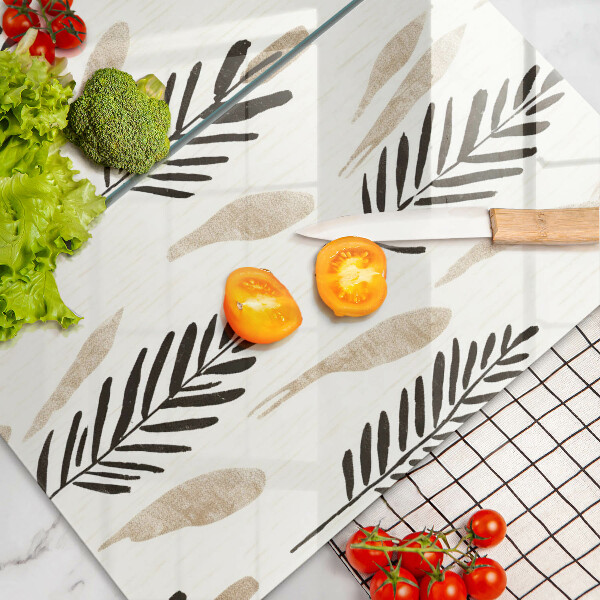 Chopping board Boho plants
