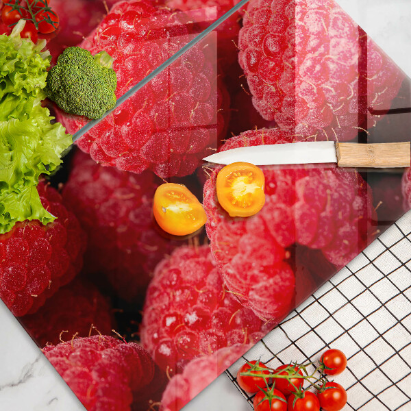 Chopping board Raspberry fruit