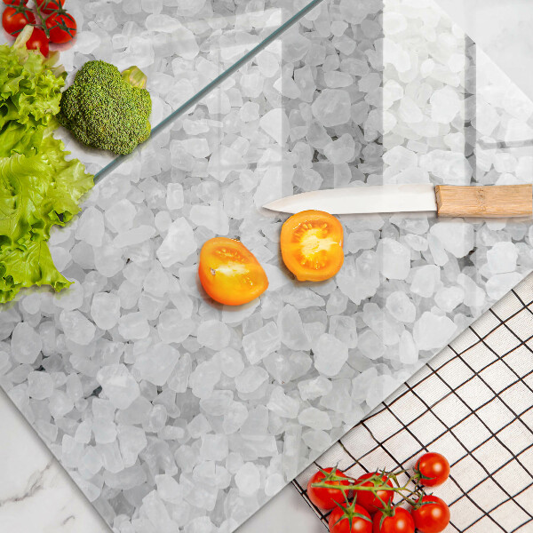 Chopping board Salt crystals