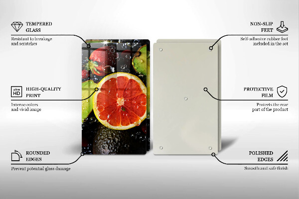 Chopping board Fruits and vegetables