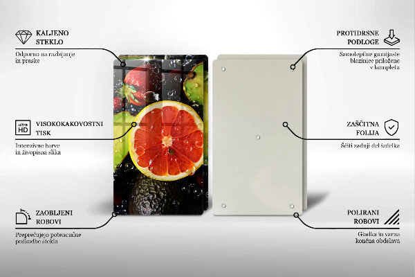 Chopping board Fruits and vegetables