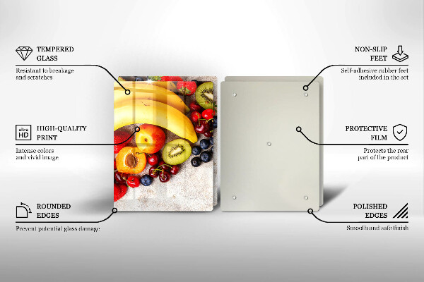 Chopping board Holiday fruits