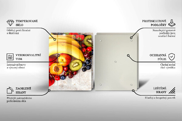 Chopping board Holiday fruits