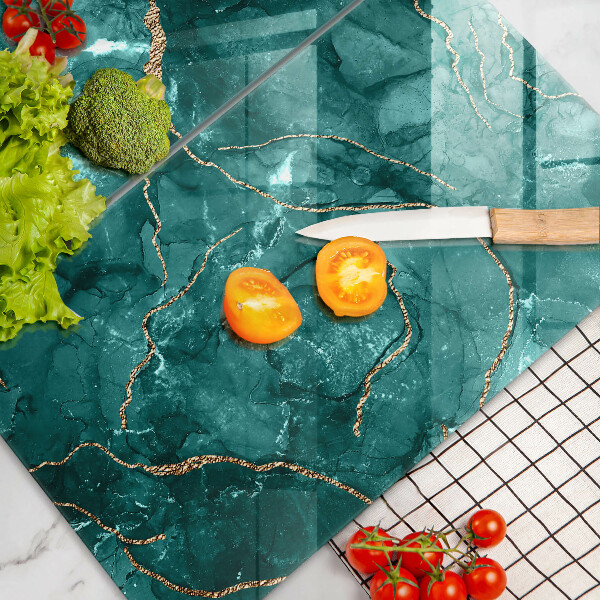 Chopping board Blue marble