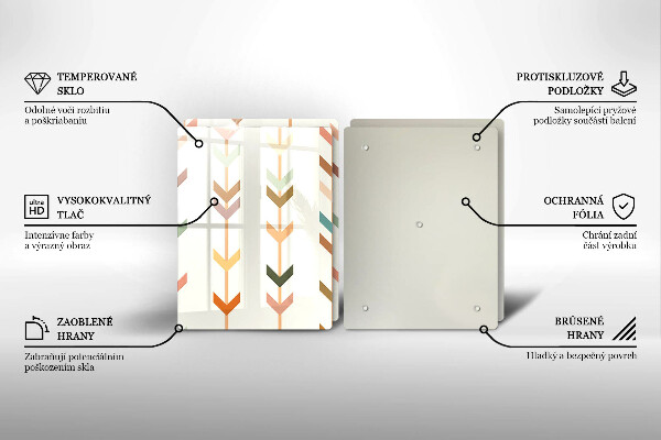 Chopping board Geometric elements