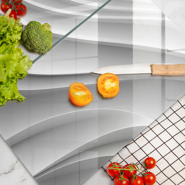 Chopping board Geometric lines